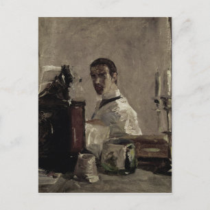 Henri de Toulouse-Lautrec Självporträtt, 1880 Vykort