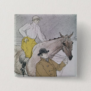 Henri de Toulouse-Lautrec som jockeyen ledde Knapp