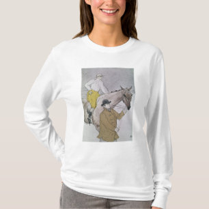 Henri de Toulouse-Lautrec   som jockeyen ledde T-shirt