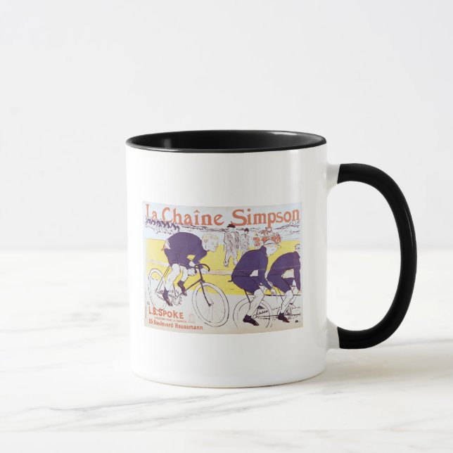 Henri de Toulouse-Lautrec | som Simpsonen kedjar, Mugg (Höger)