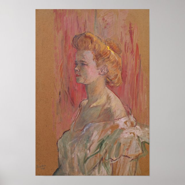 Henri de Toulouse-Lautrec | Sphinx 1898 Poster (Framsidan)