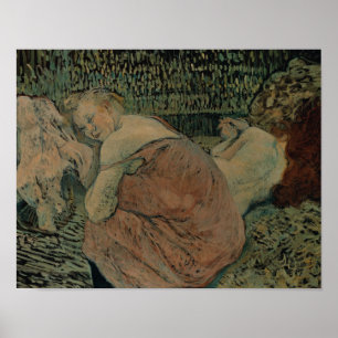 Henri de Toulouse-Lautrec - två vänner Poster
