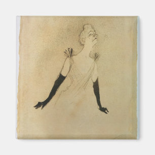 Henri de Toulouse-Lautrec Yvette Guilbert, 1894 Magnet