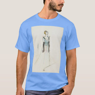Henri De Toulouse Lautrec Yvette Guilbert T Shirt