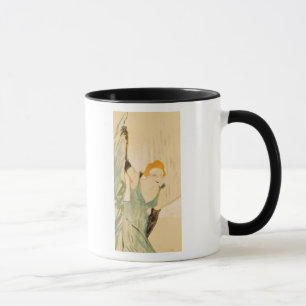 Henri de Toulouse-Lautrec Yvette Guilbert takin Mugg