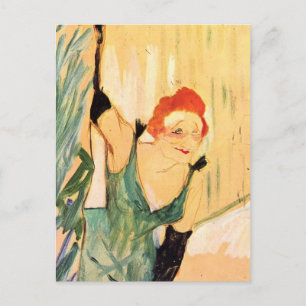 Henri de Toulouse-Lautrec: Yvette Guilbert Vykort