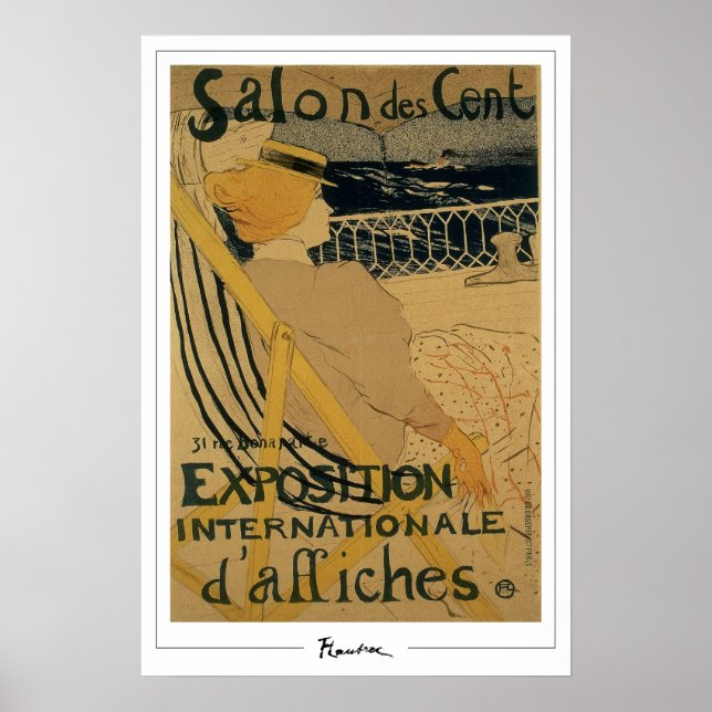 Henri de Toulouse-Lautrec Zedign Art Poster #129 (Framsidan)