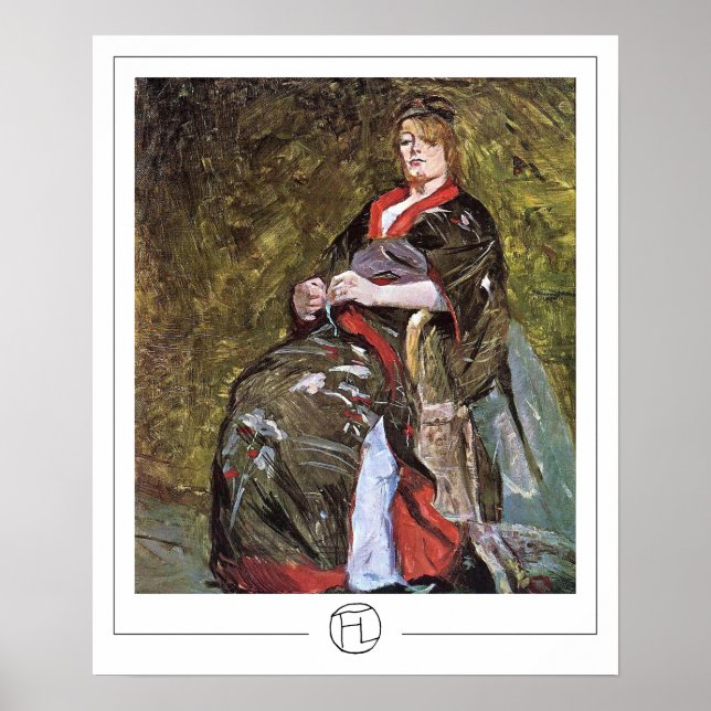 Henri de Toulouse-Lautrec Zedign Art Poster #249 (Framsidan)