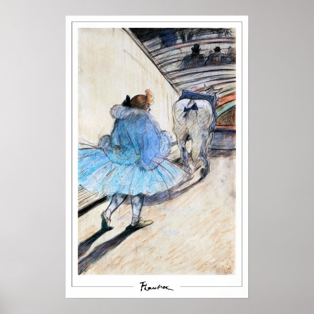 Henri de Toulouse-Lautrec Zedign Art Poster #28 (Framsidan)