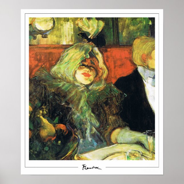 Henri de Toulouse-Lautrec Zedign Art Poster #47 (Framsidan)