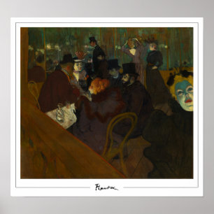 Henri de Toulouse-Lautrec Zedign konstaffisch #24 Poster