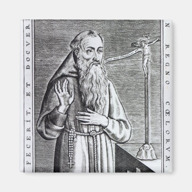 Henri Duc de Joyeuse, känd som Far Angelus Magnet (Framsidan)