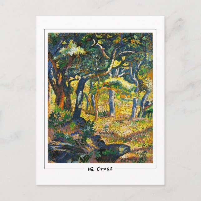 Henri-Edmond Cross #1 - Finkonstkort Vykort (Framsida)
