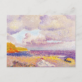 Henri-Edmond Cross - En annalkande storm Vykort