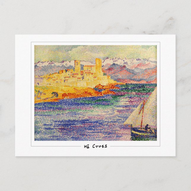 Henri-Edmond Kor #113 - Fine Art Postcard Vykort (Framsida)