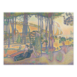 Henri-Edmond Kor - kvällens Luft Fototryck