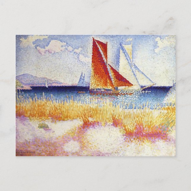 Henri-Edmond Kor- Regatta Vykort (Framsida)