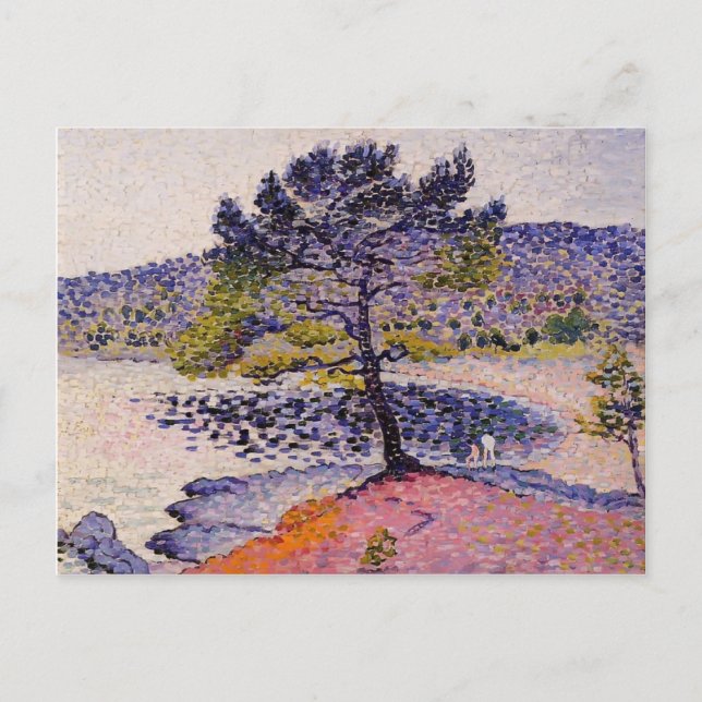 Henri-Edmond Kor- The Beach, Evening Vykort (Framsida)