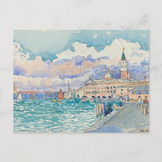 Henri-Edmond Kor - Venedig, 1903 Helg Vykort (Framsida)