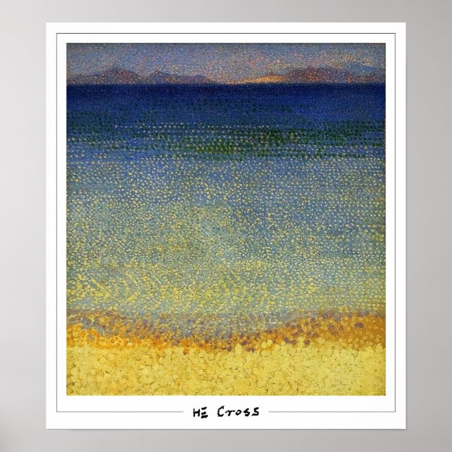 Henri-Edmond Kor Zedign Art Poster #3 (Framsidan)