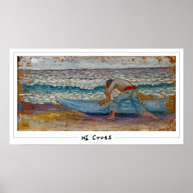 Henri-Edmond Kor Zedign Art Poster #30 (Framsidan)