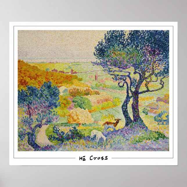 Henri-Edmond Kor Zedign Art Poster #7 (Framsidan)