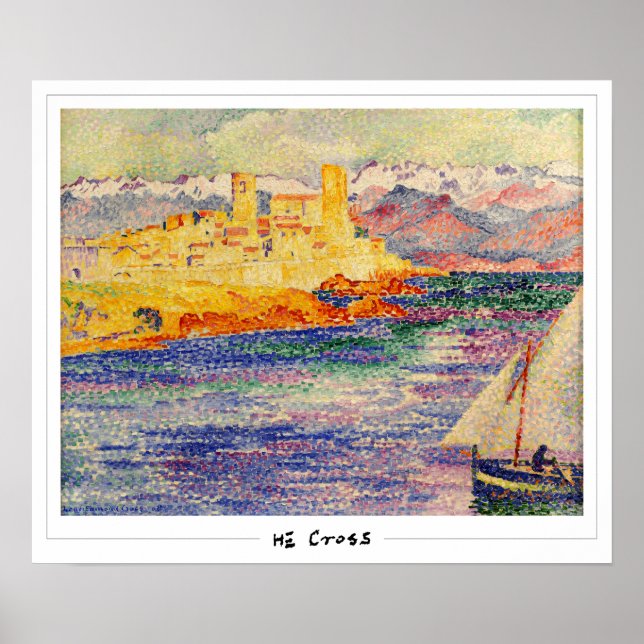 Henri-Edmond Kor Zedign Art Poster nr 113 (Framsidan)