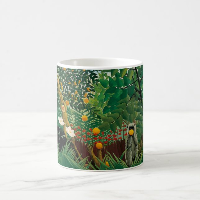 Henri exotiska Rousseau landskap muggen Kaffemugg (Center)
