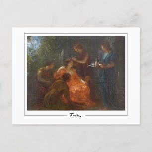 Henri Fantin-Latour #167 - Fine Art Postcard Vykort