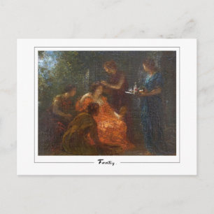 Henri Fantin-Latour #167 - Konstkortsedel Vykort