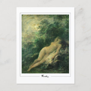 Henri Fantin-Latour #16 - Fine Art Postcard Vykort