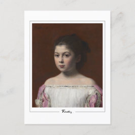Henri Fantin-Latour #473 - Fine Art Postcard Vykort