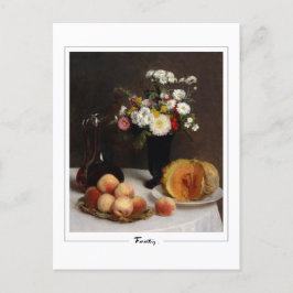Henri Fantin-Latour #488 - Fine Art Postcard Vykort
