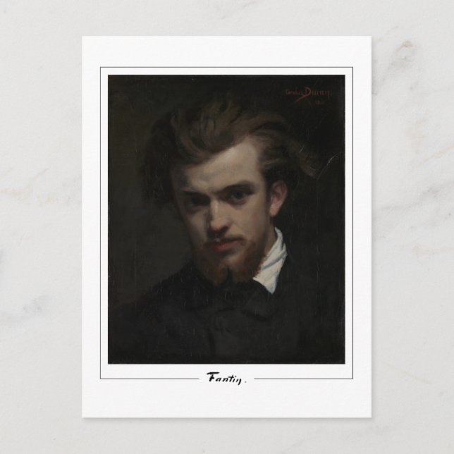 Henri Fantin-Latour #492 - vykort för konst (Framsida)