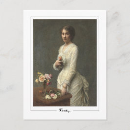 Henri Fantin-Latour #493 - Fine Art Postcard Vykort