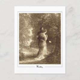Henri Fantin-Latour #508 - Fine Art Postcard Vykort