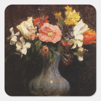 Henri Fantin-Latour, Flowers, Camelias, Tulips