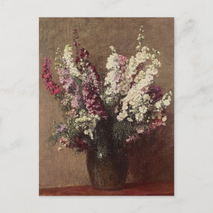 Henri Fantin-Latour-Larkspur Vykort