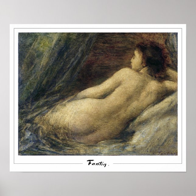 Henri Fantin-Latour Zedign Art Poster #18 (Framsidan)