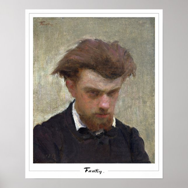 Henri Fantin-Latour Zedign Art Poster #269 (Framsidan)