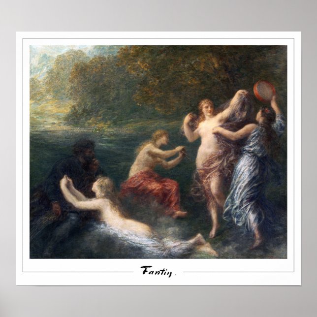 Henri Fantin-Latour Zedign Art Poster #303 (Framsidan)