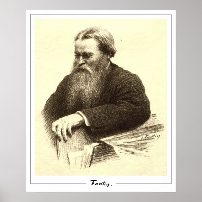 Henri Fantin-Latour Zedign Art Poster #496 (Framsidan)