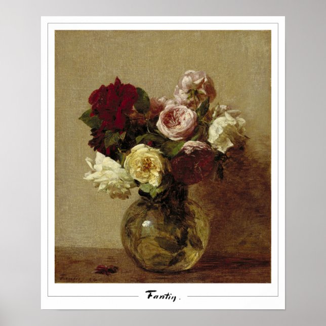 Henri Fantin-Latour Zedign Art Poster nr 447 (Framsidan)