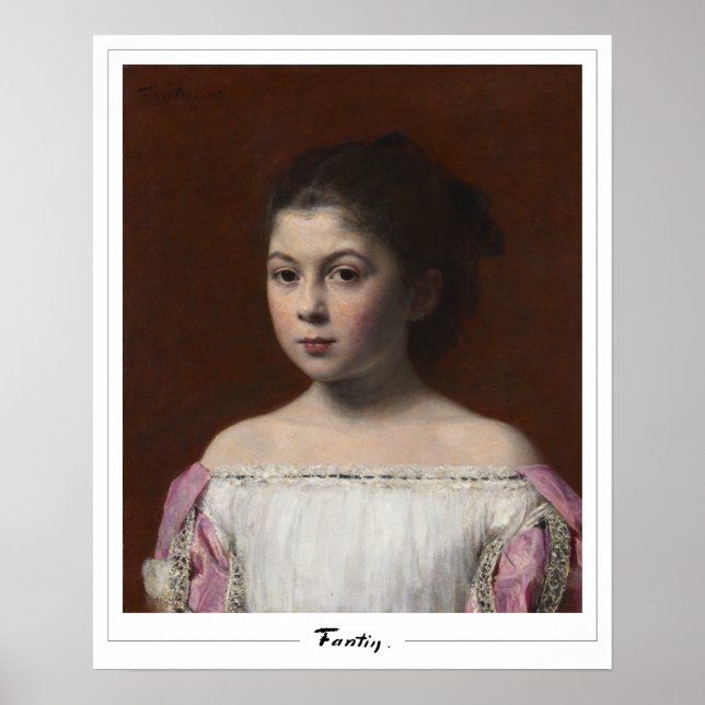 Henri Fantin-Latour Zedign Art Poster nr 473 (Framsidan)