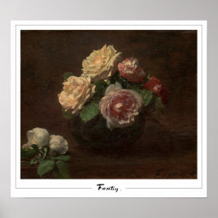 Henri Fantin-Latour Zedign Art Poster nr 485