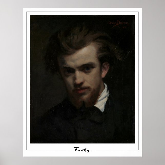 Henri Fantin-Latour Zedign Art Poster nr 492 (Framsidan)