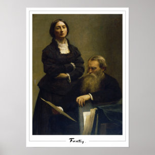 Henri Fantin-Latour Zedign konstaffisch #115 Poster