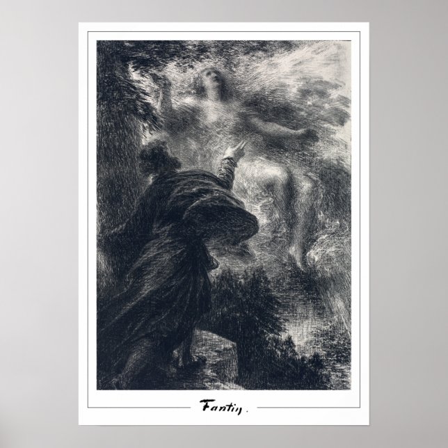 Henri Fantin-Latour Zedign konstaffisch #142 Poster (Framsidan)