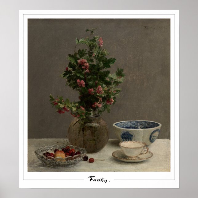 Henri Fantin-Latour Zedign konstaffisch #197 Poster (Framsidan)