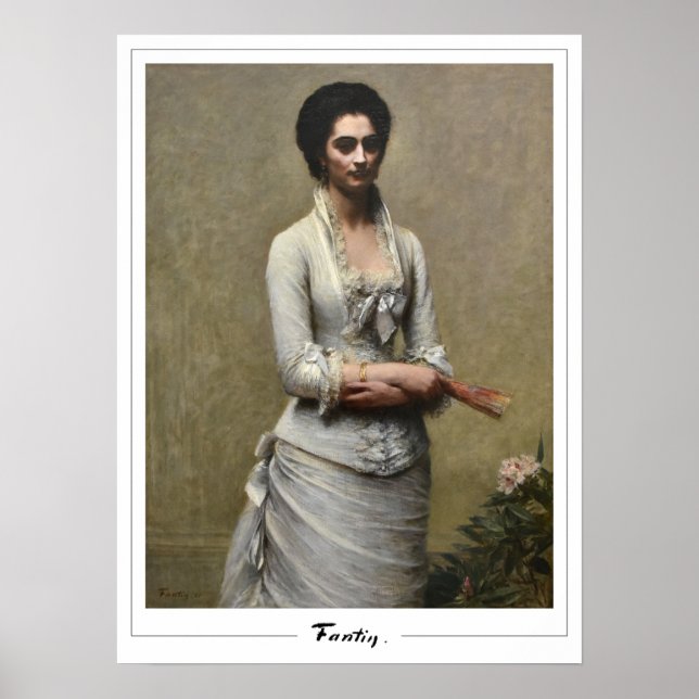 Henri Fantin-Latour Zedign konstaffisch #495 Poster (Framsidan)